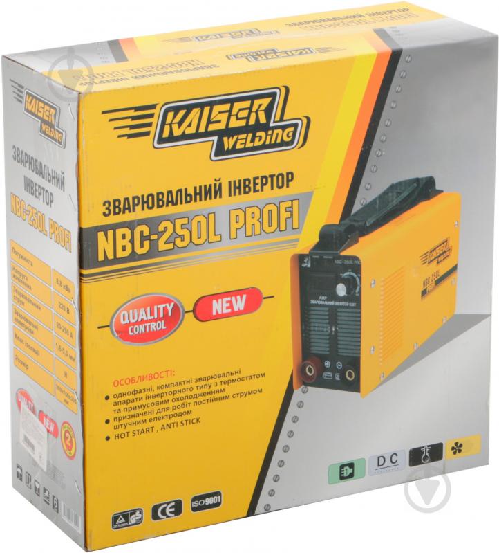 Инвертор сварочный Kaiser Profi NBC-250L - фото 3