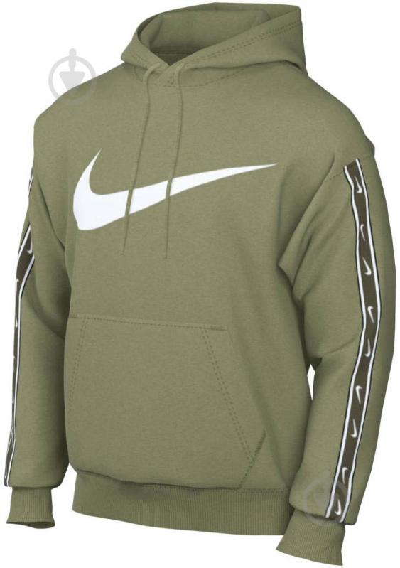 Джемпер Nike REPEAT SW FLC PO HOOD BB DX2028-334 р. XL зеленый - фото 7