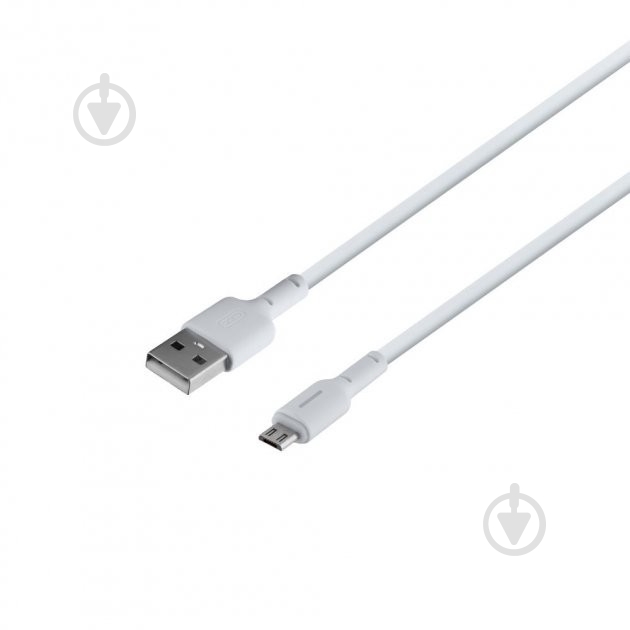 Кабель Xo NB112 3A Fast Charging USB Cable Micro 1 м white (6920680863730) - фото 3