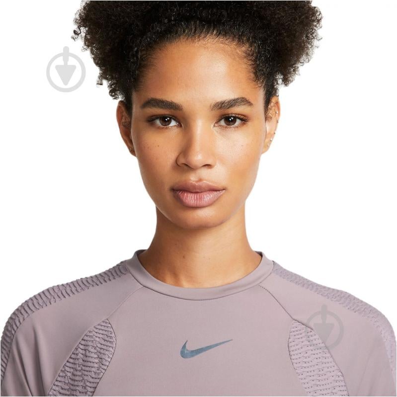 Футболка Nike Dri-FIT ADV Run Division DQ6642-531 р.XS фіолетовий - фото 4