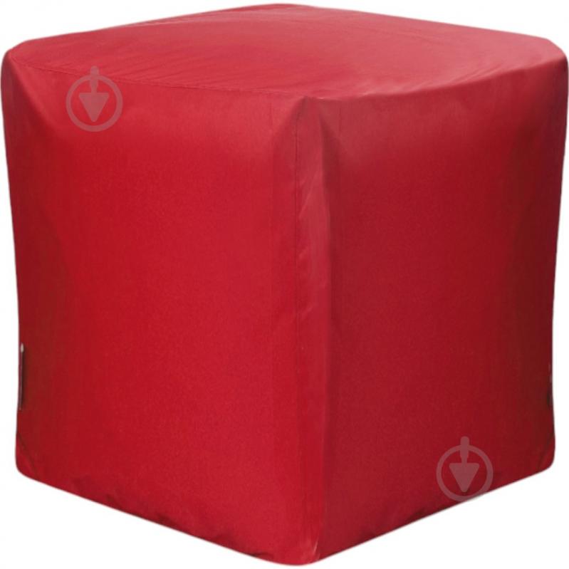 Пуф Мебель Прогресс CLOUD куб красный - фото 1