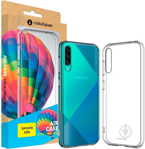 Накладка на корпус MakeFuture Air Case (Clear TPU) для Samsung A30s clear (MCA-SA30S) - фото 1