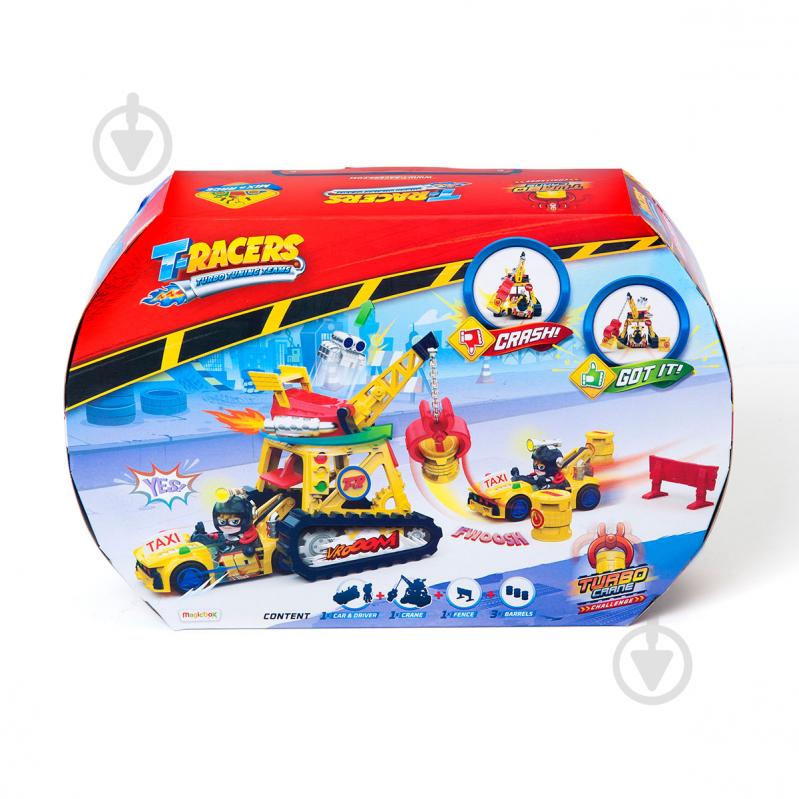 Игровой набор T-Racers Турбокран 1:43 PTRSD014IN11 - фото 3