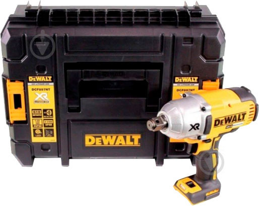 Гайковерт ударный аккумуляторный DeWalt 18 В DCF897NT - фото 3