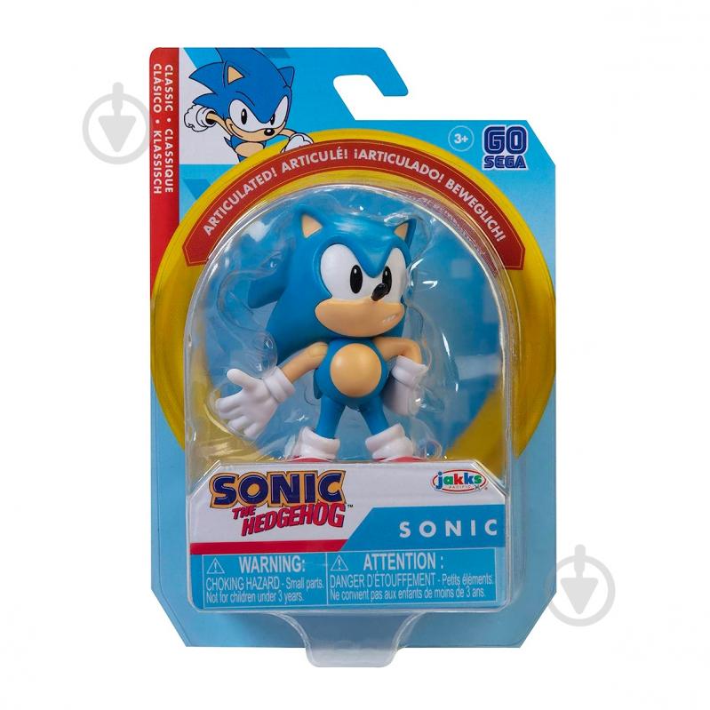 ᐉ Игровая фигурка SONIC с артикуляцией The Hedgehog Классический