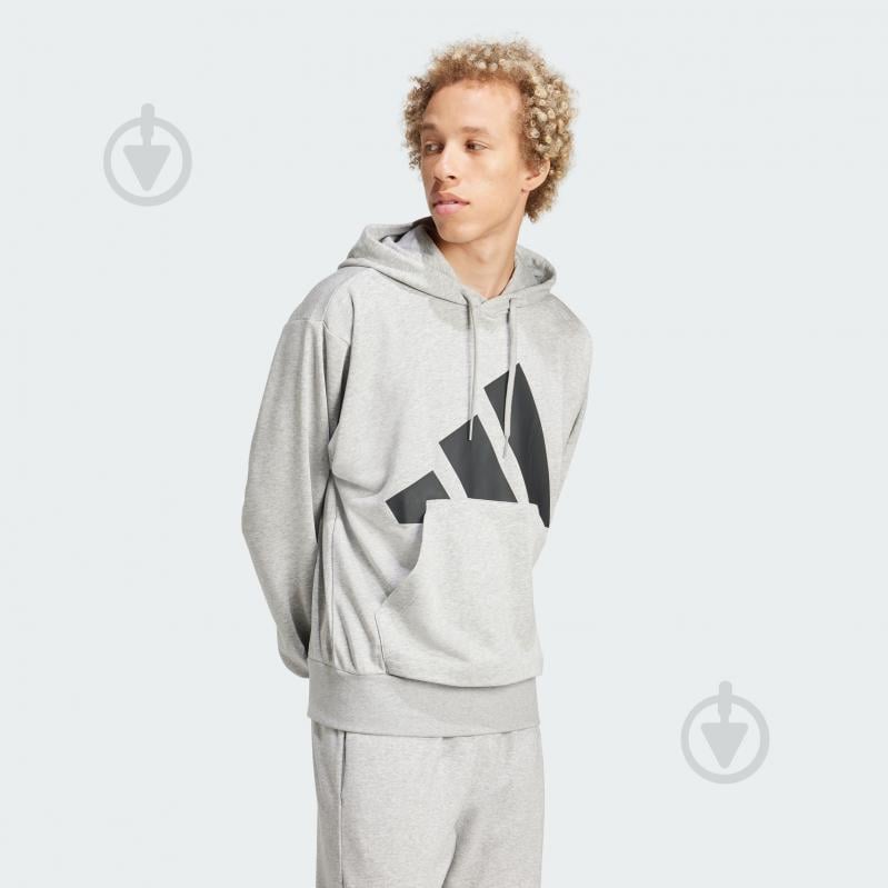 Джемпер Adidas M BL FT HD JE8889 р.S сірий - фото 5 Джемпер Adidas M BL FT HD JE8889 р.S сірий - фото 5