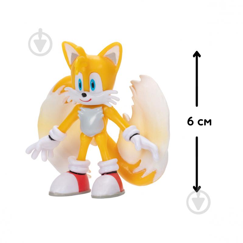 Игровая фигурка SONIC с артикуляцией The Hedgehog Модерн Тэйлз 6 см 40688i-RF1 - фото 3