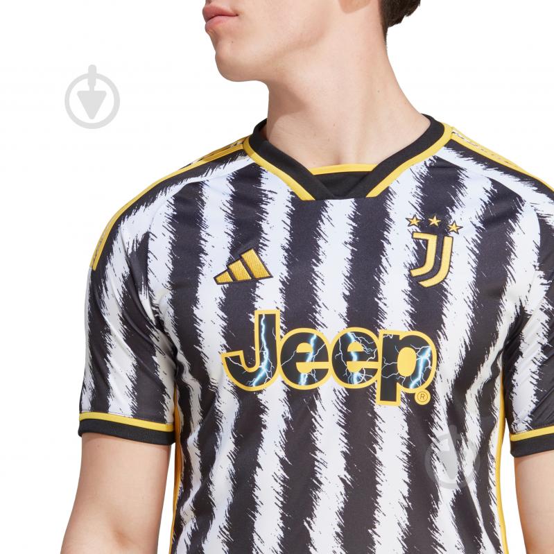 Футболка Adidas JUVE H JSY HR8256 р.XL разноцветный - фото 3