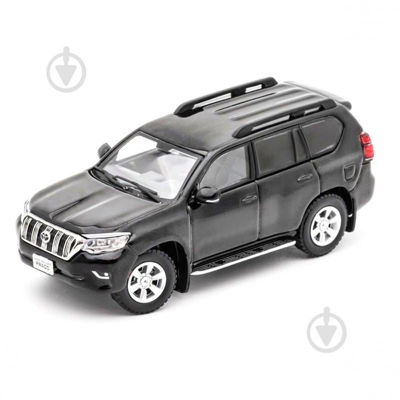 Автомодель TechnoDrive 1:32 Toyota Prado черный KM6189D - фото 1