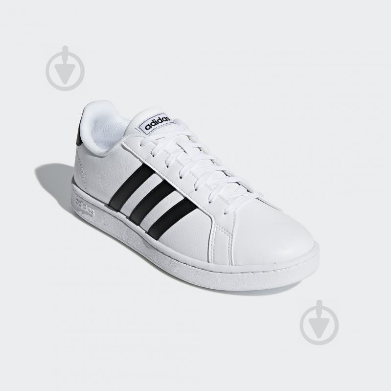 Кросівки чоловічі зимові Adidas GRAND COURT F36392 р.40 2/3 білі - фото 4