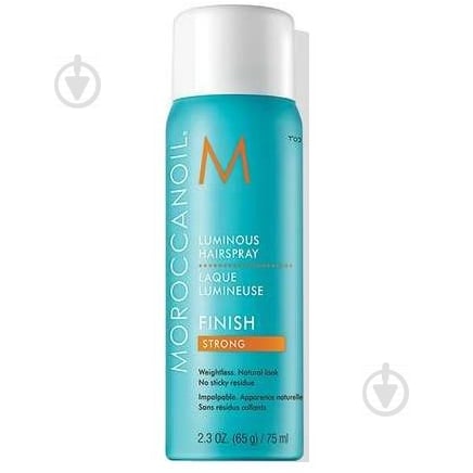 Лак для волос Moroccanoil сильной фиксации Luminous Hairspray Strong Finish 75 мл - фото 1