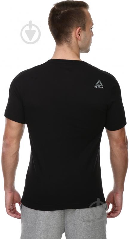 Футболка Reebok WOR C GRAPHIC TEE BK4706 р.L черный - фото 3