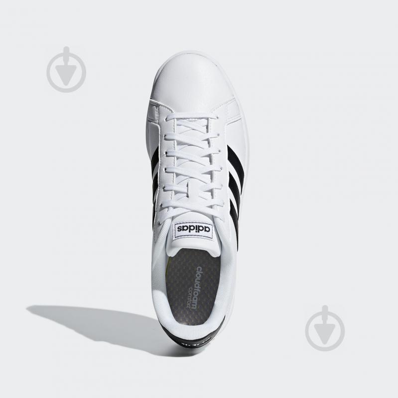 Кроссовки мужские зимние Adidas GRAND COURT F36392 р.42 2/3 белые - фото 2