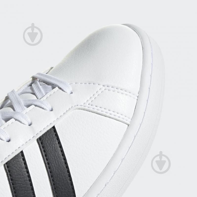 Кроссовки мужские зимние Adidas GRAND COURT F36392 р.42 2/3 белые - фото 7