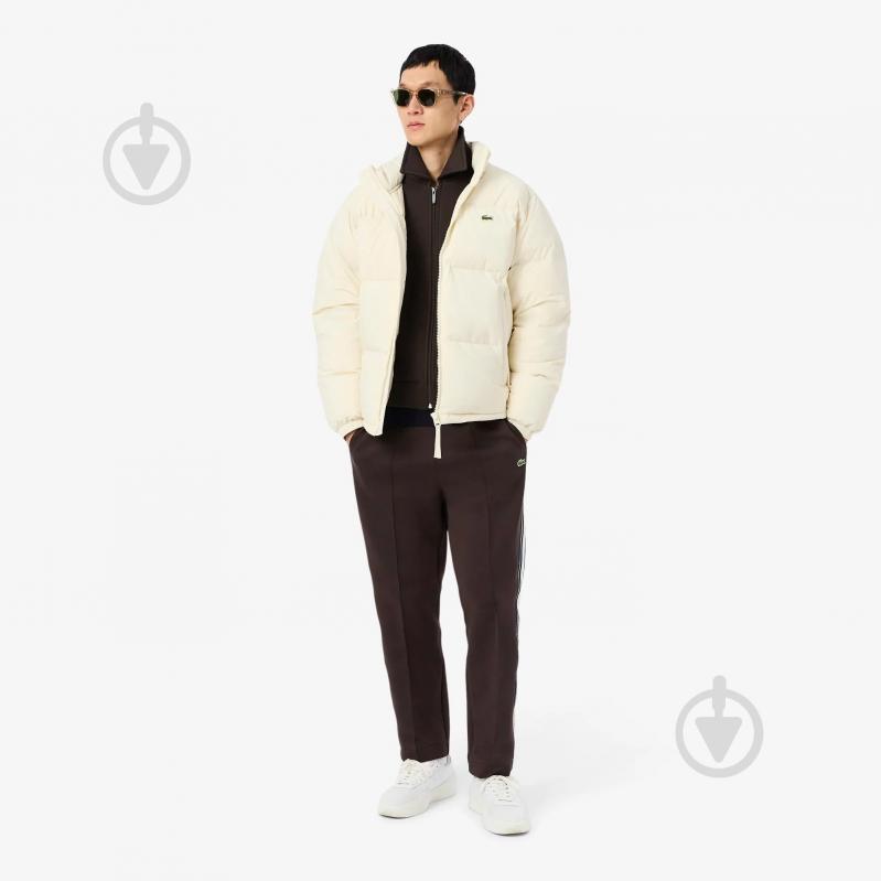 Джемпер Lacoste Made In France Zip-Up Sweatshirt SH5927SKB р.2XL коричневий - фото 4 Джемпер Lacoste Made In France Zip-Up Sweatshirt SH5927SKB р.2XL коричневий - фото 4