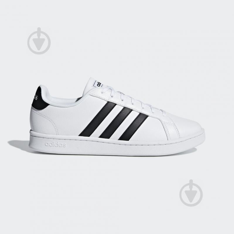 Кроссовки мужские зимние Adidas GRAND COURT F36392 р.43 1/3 белые - фото 1