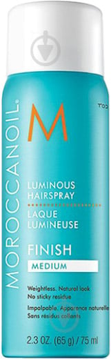 Лак для волосся Moroccanoil середньої фіксації Luminous Hairspray Flexible Hold 75 мл - фото 1