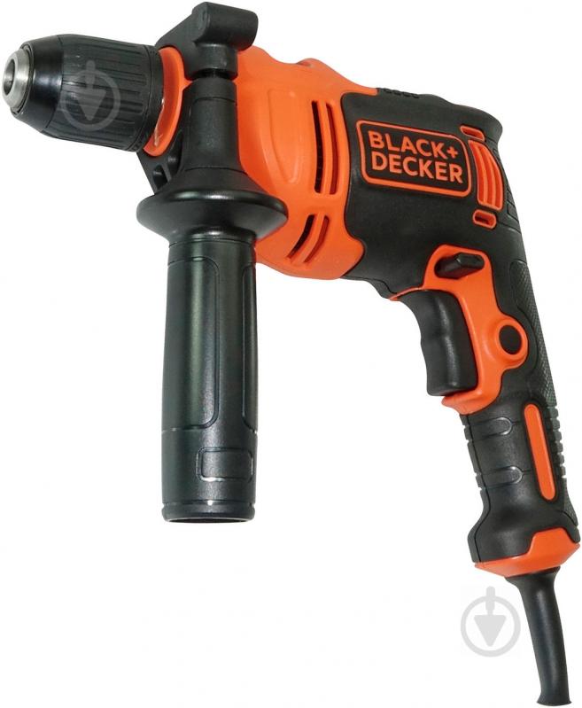 Дриль ударний Black+Decker 710 Вт BEH710K - фото 3