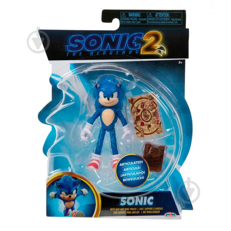 Ігрова фігурка SONIC з артикуляцією The Hedgehog2 W2 Сонік 10 см 41495i - фото 1