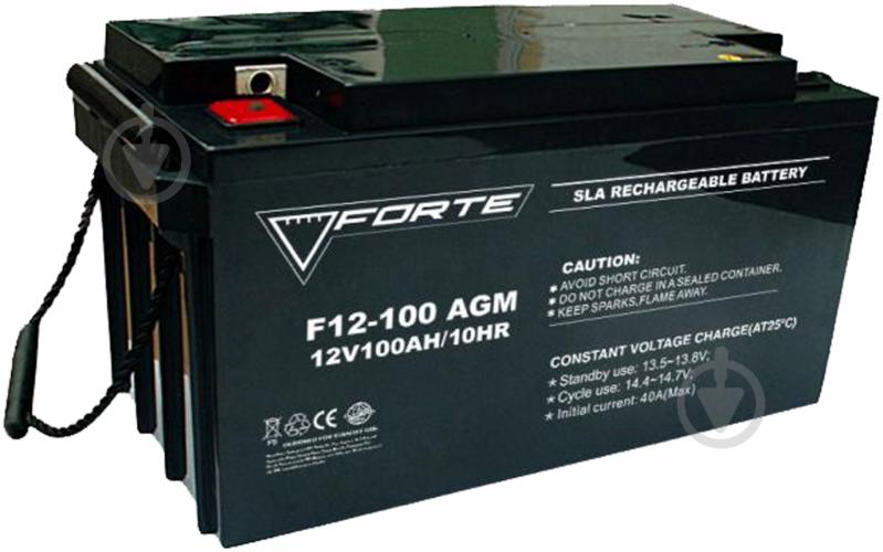 Акумулятор Forte F12-100G 12В - фото 1