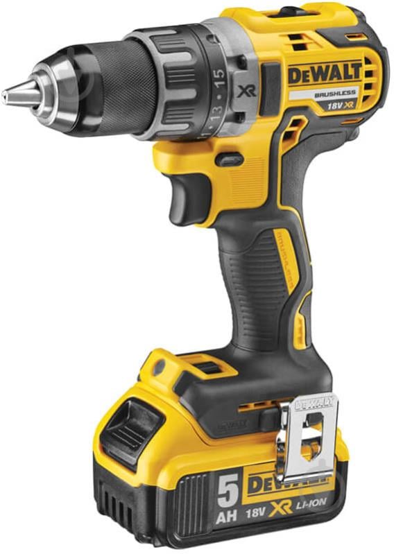 Шуруповерт аккумуляторный DeWalt DCD791P2 - фото 1