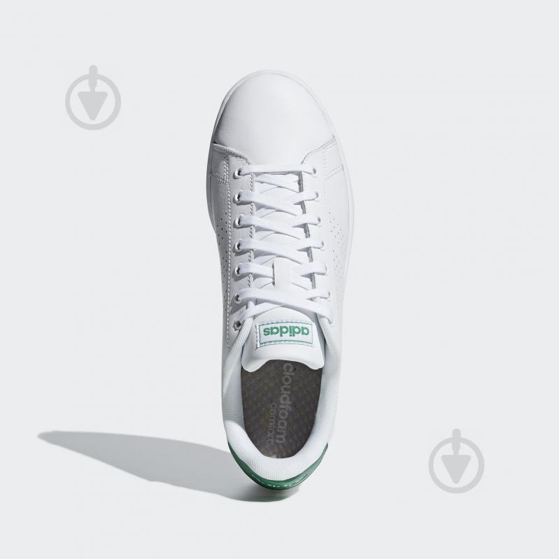 Кроссовки мужские демисезонные Adidas ADVANTAGE F36424 р.44 2/3 белые - фото 2