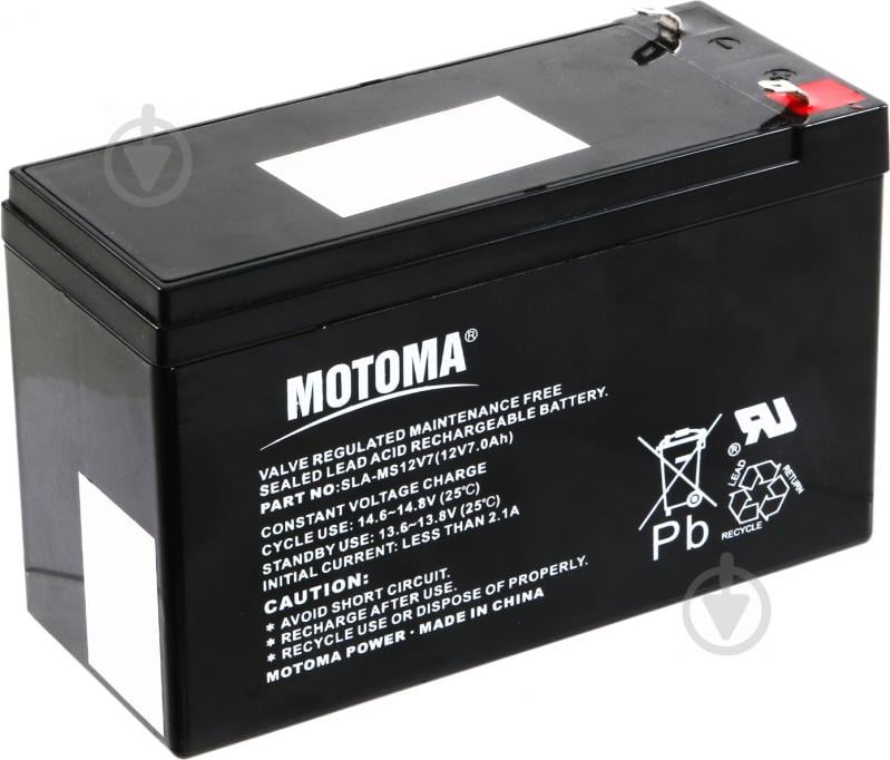 Акумулятор Motoma SLA-MS12V7AH - фото 1