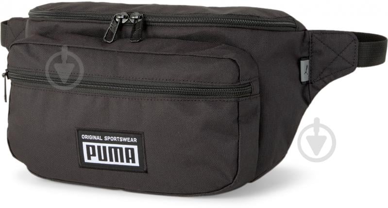 Сумка на пояс Puma PUMA ACADEMY WAIST BAG 7913401 чорний - фото 1