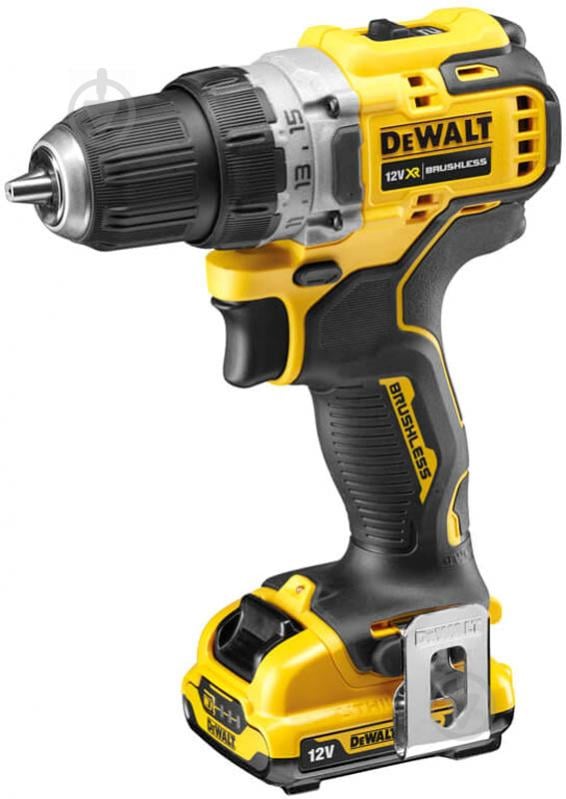 Шуруповерт аккумуляторный DeWalt DCD701D2 - фото 1