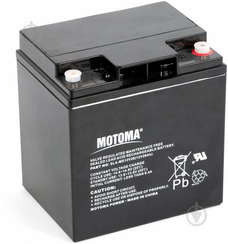 Акумулятор Motoma SLA-MS12V28 - фото 1