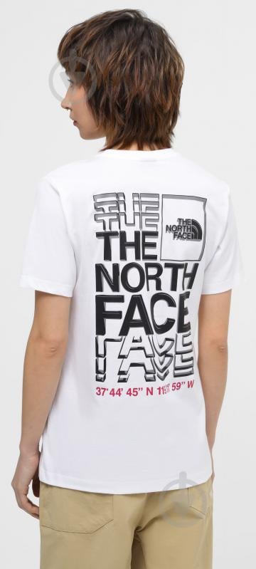 Футболка THE NORTH FACE COORDINATES S/S TEE NF0A87EHFN4 р.XL белый - фото 2