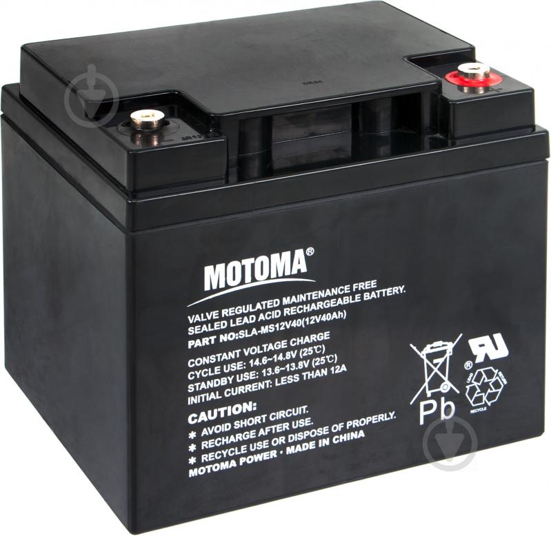 Акумулятор Motoma SLA-MS12V40 - фото 1