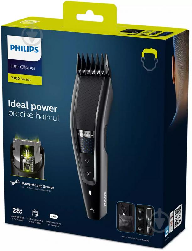 Машинка для стрижки волос Philips Hairclipper series 7000 HC7650/15 - фото 15