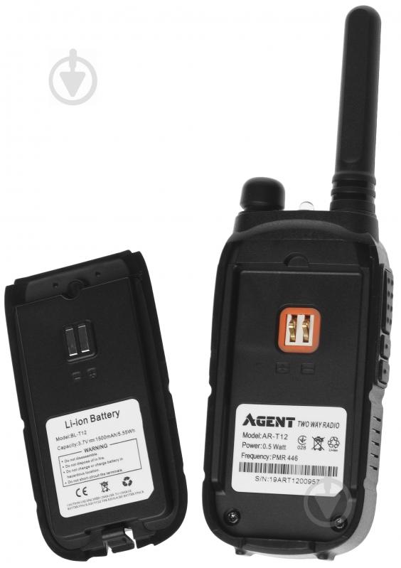 Рація Agent AR-T12 BLACK - фото 18