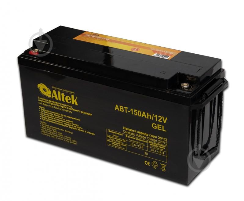 Аккумулятор Altek ABT-150Аh/12V GEL - фото 1 Аккумулятор Altek ABT-150Аh/12V GEL - фото 1