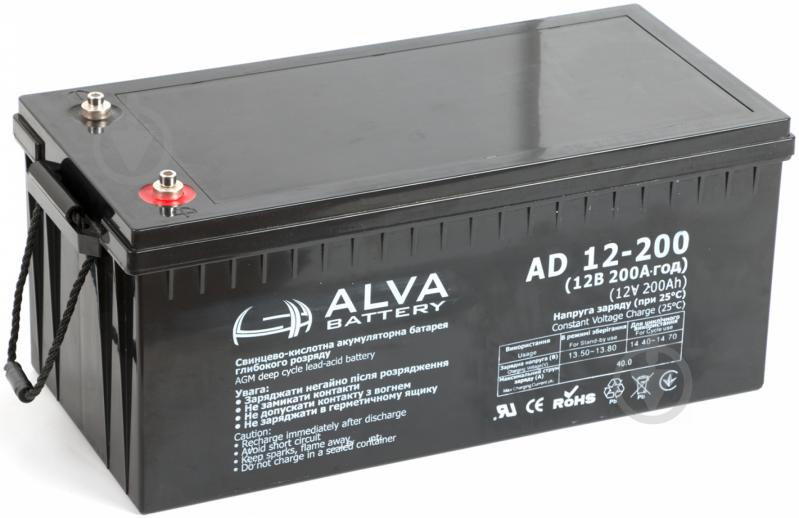 Акумулятор ALVA AD12-200 - фото 1