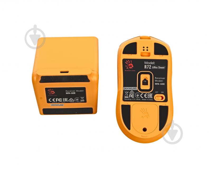 Игровая мышь BLOODY R72 Ultra Tower Yellow - фото 13 Игровая мышь BLOODY R72 Ultra Tower Yellow - фото 13