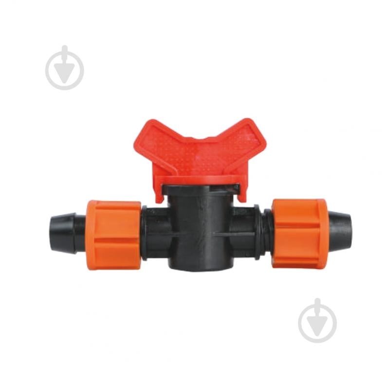 Кран капельного полива Flora Ø16 мм проходной - фото 1 Кран капельного полива Flora Ø16 мм проходной - фото 1