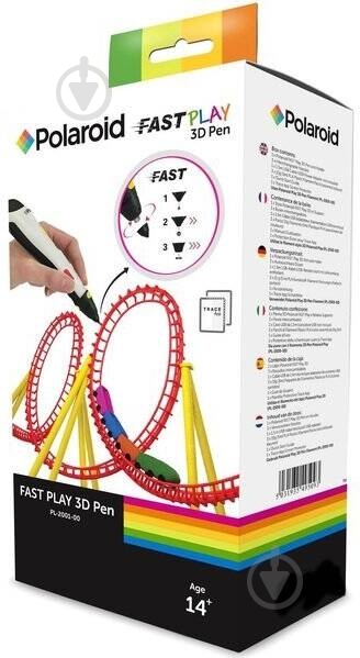 Набор стартовый Polaroid Fast Play 3D-ручка с нитками PL-2000-00 - фото 1