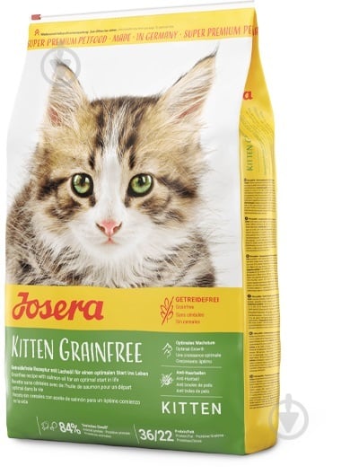 Корм сухий Josera kitten grainfree 400 г - фото 1