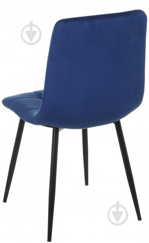 Стул обеденный Ницца JSC-220 синий / черный - фото 3