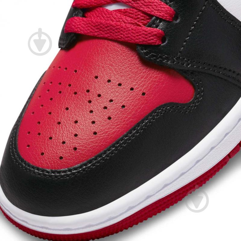 Кроссовки женские Jordan AIR 1 MID BQ6472-079 р.40,5 бело-черные - фото 7