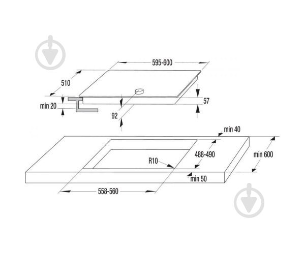 Варочная поверхность индукционная Gorenje IK640CLB - фото 4