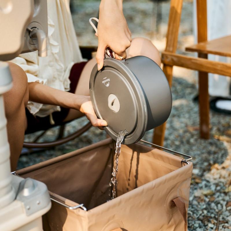 Набор посуды Naturehike 2,9 л (2 кастрюли, котелок, сковорода) CNH22CJ002, алюминий - фото 6 Набор посуды Naturehike 2,9 л (2 кастрюли, котелок, сковорода) CNH22CJ002, алюминий - фото 6