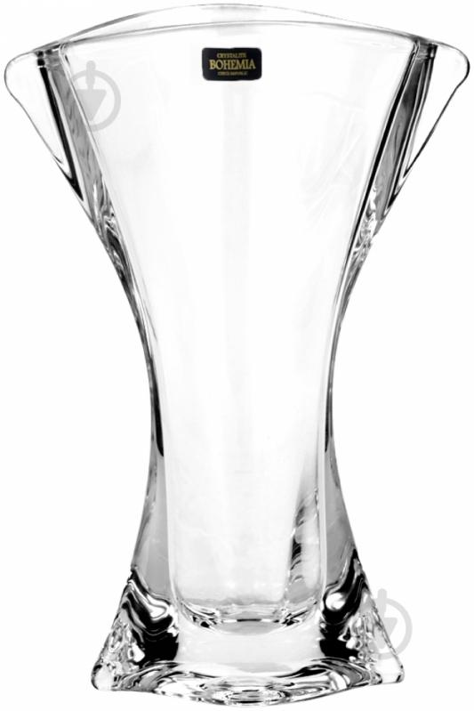 Ваза стеклянная Bohemia Orbit b8KE12 25 см прозрачная b8KE12 - фото 1