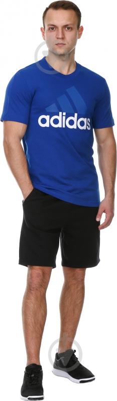 Футболка Adidas LINEAR TEE S98734 р.M синий - фото 4