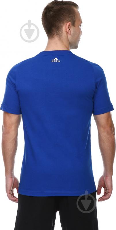 Футболка Adidas LINEAR TEE S98734 р.M синий - фото 3