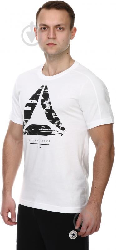 Футболка Reebok WOR C GRAPHIC TEE BK4708 р.S білий - фото 2