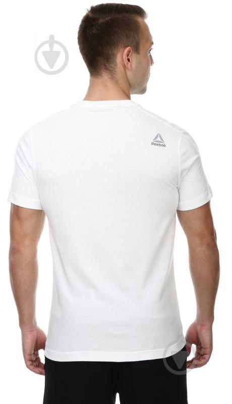 Футболка Reebok WOR C GRAPHIC TEE BK4708 р.S білий - фото 3