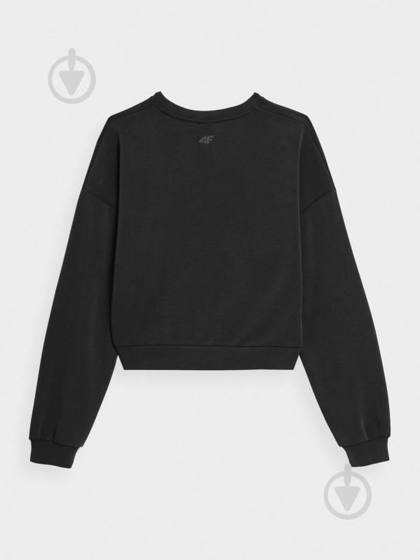 Світшот 4F SWEATSHIRT F701 4FAW23TSWSF701-22S р.L чорний - фото 6